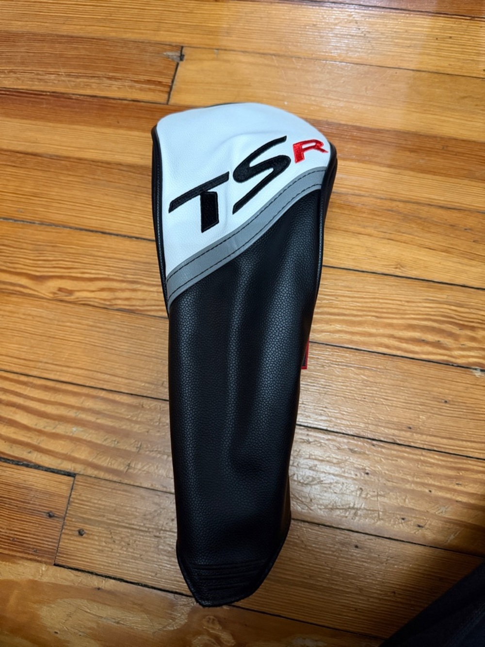 TSR  Black and White Golf Club Headcover